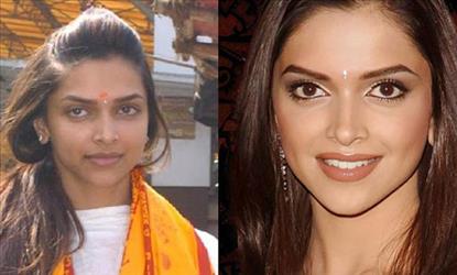 Bollywood Actresses With and Without Makeup