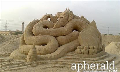 Sandtastic Sand Sculptures Photos