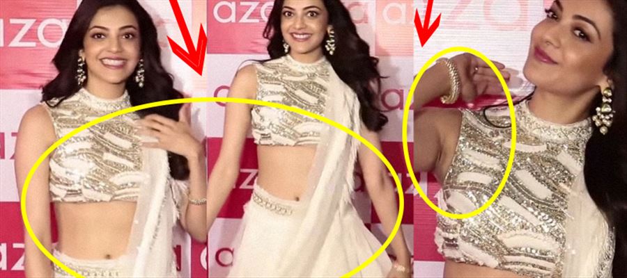 47 Photos of Kajal in a short top and skirt revealing her tempting waist