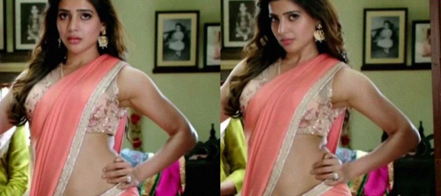 These 6 Latest clicks of Samantha in Saree will make your day more special - Shows right areas and tempts! 