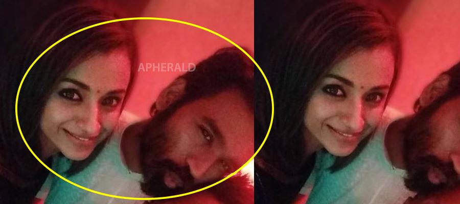 EXPOSED and LEAKED - TRISHA and DHANUSH Spotted Together in a Party - SUCHILEAKS again?
