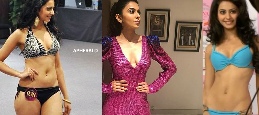 
Rakul Preet shows her complete down blouse full cleavage view to fans in a V-Cut Dress for 'THIS' reason - 9 Mood-Erecting Photos
