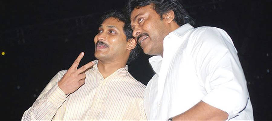 Image result for jagan and chiranjeevi